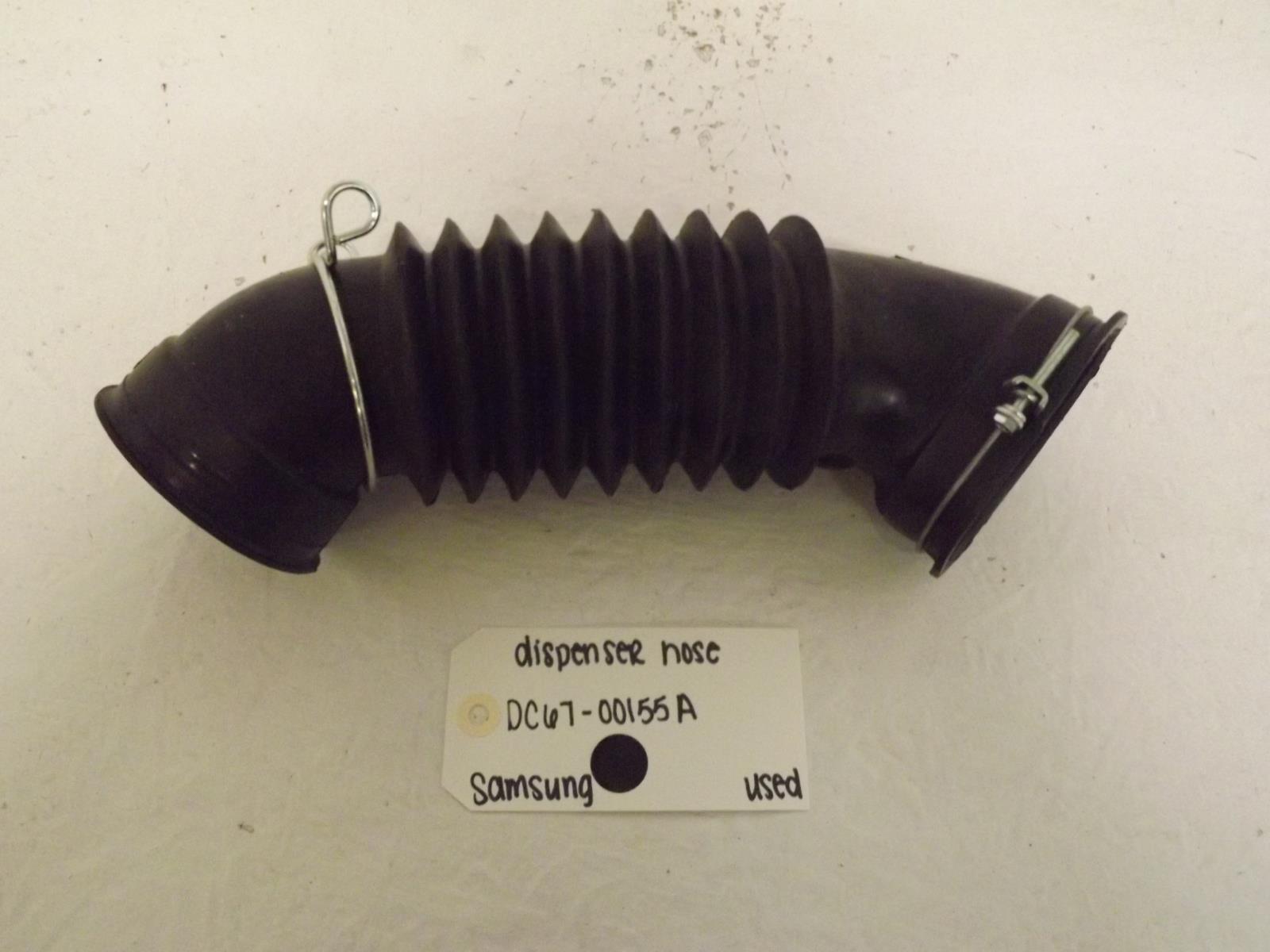 Samsung Washer DC67-00155A Dispenser Hose Used Samsung Washer DC67-00155A Dispenser Hose Used